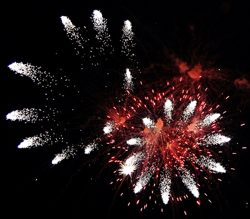 Feuerwerk Bukett Kugelbombe