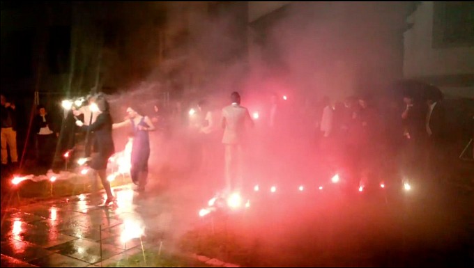 Hochzeitsfeuerwerk 2015 in Messkirch Landkreis Sigmaringen